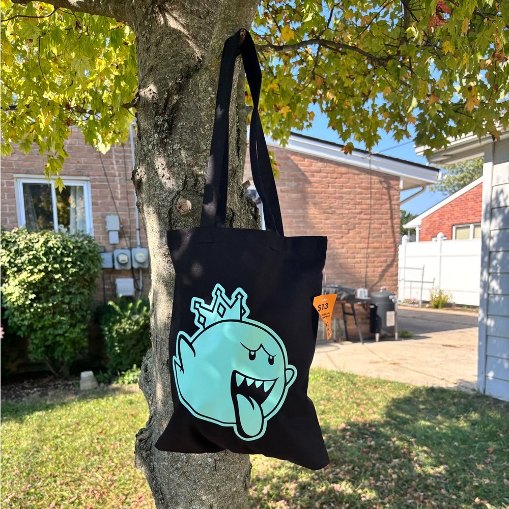 Medium size King Boo Trick or Treat Bag